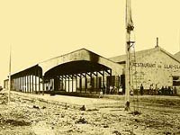 Estación de Llay-Llay a inicios del 1900